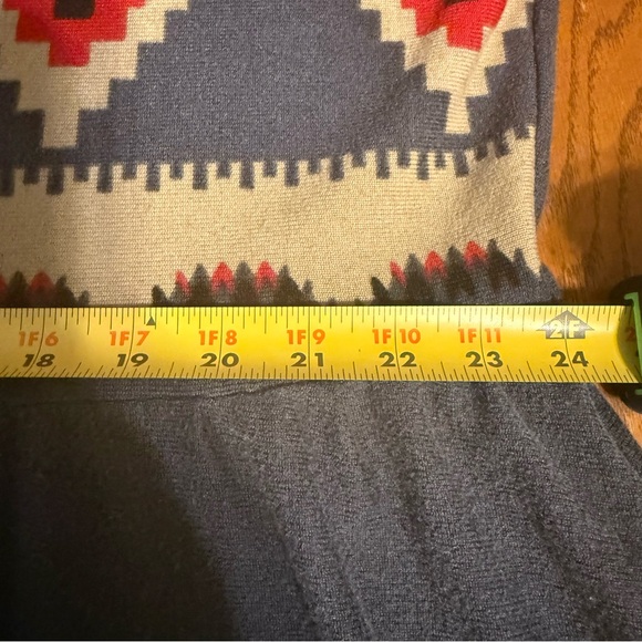 Reborn Southwestern Boho Knee Length Dress Sz 2XL Geometric Print Pockets Flowy - Picture 13 of 15